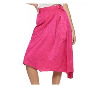 Nine West Pink Asymmetrical Skirt Size XXL
